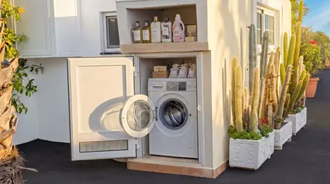 Chalet laundry facilities at Villa Monaco Adeje Tenerife Chalet laundry facilities at Villa Monaco Adeje Tenerife
