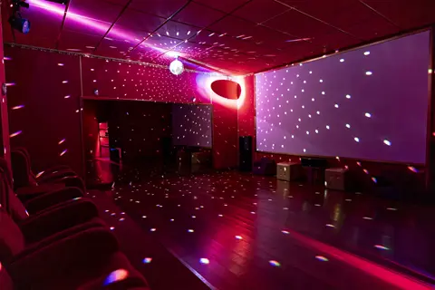 Cinema room ambience at Villa Monaco Adeje Tenerife Cinema room ambience at Villa Monaco Adeje Tenerife