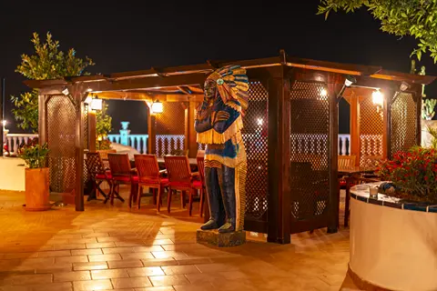 Outdoor dining and barbecue area at Villa Monaco Adeje Tenerife Outdoor dining and barbecue area at Villa Monaco Adeje Tenerife