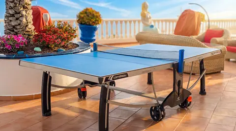 Ping pong table on terrace at Villa Monaco Adeje Tenerife Ping pong table on terrace at Villa Monaco Adeje Tenerife